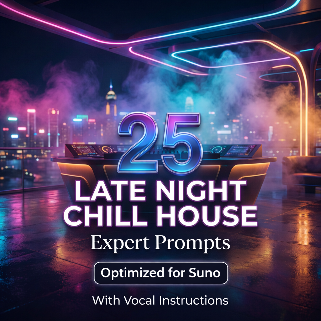 House Prompts for Chill Late Night Vibes and AI Music